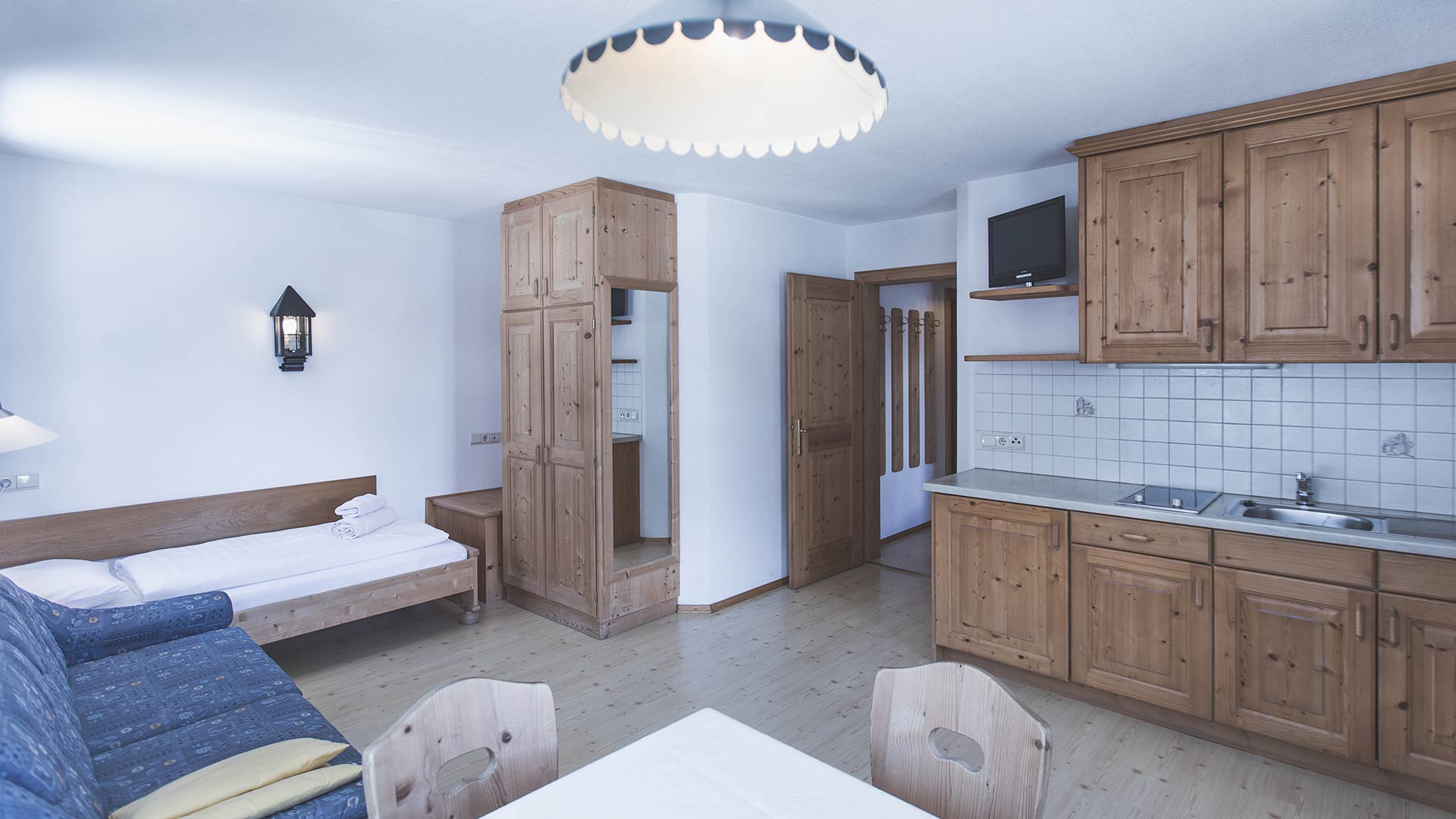 Ferienwohnung Schneewittchen, Wohnzimmer